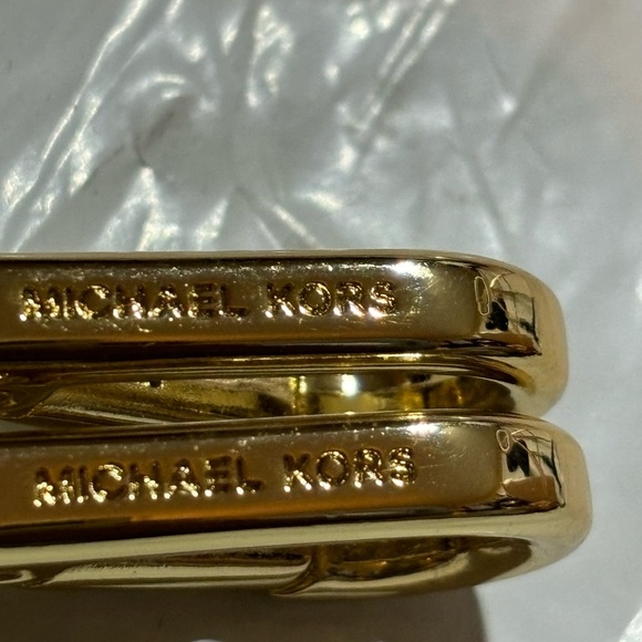 Michael Kors Brown Crocodile Replacement Adjustable Crossbody Strap - Picture 4 of 9